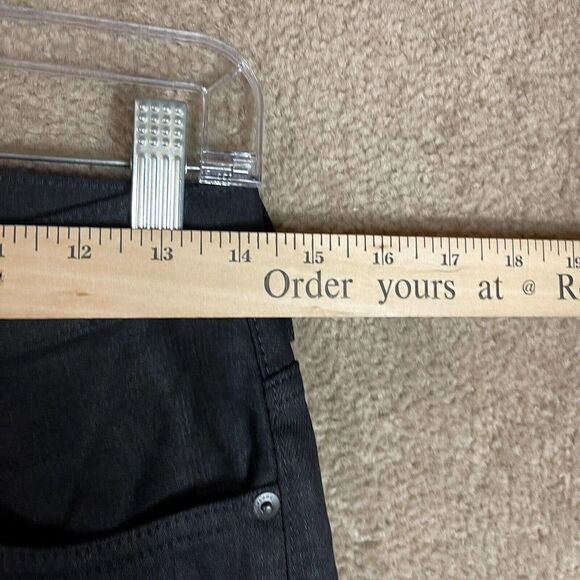 Everlane Modern Boyfriend Jeans Womens Size 25 Black Stretch Denim High Rise NEW - Picture 7 of 14